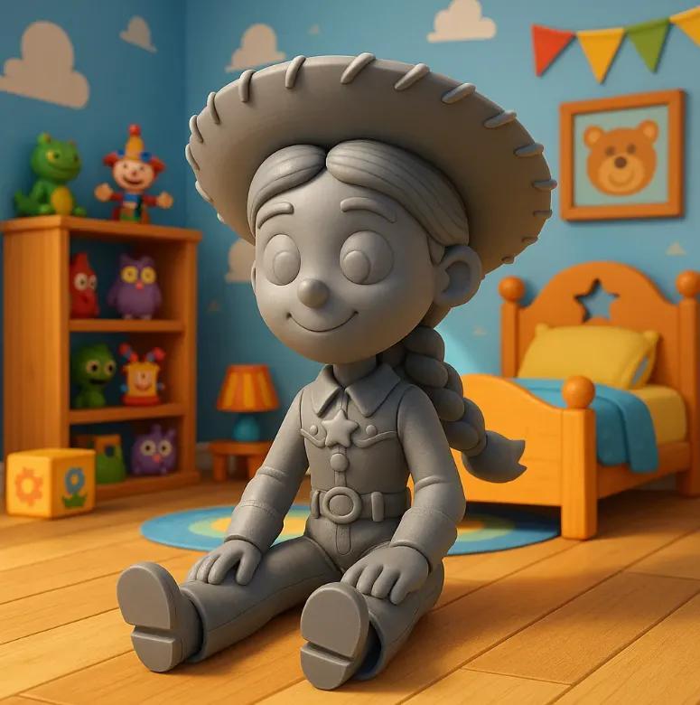 Figurine de Jessie la Cowgirl intrépide   