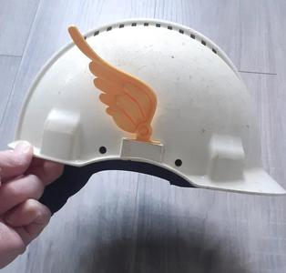 construction helmet wings   