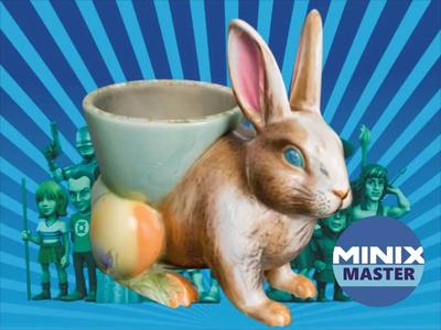 easter rabbit egg cup   