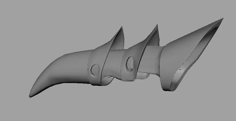 (WORK IN PROGRESS) Armored Finger Ring   