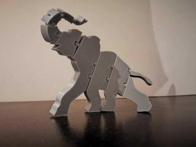 Articulated elephant