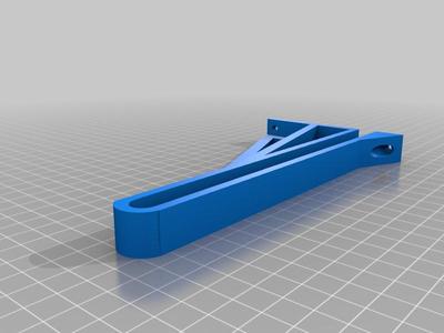 Belt sander wall support holder