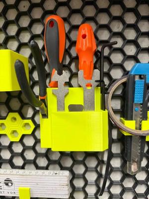 Prusa XL Toolholder for Honeycomb Storage   