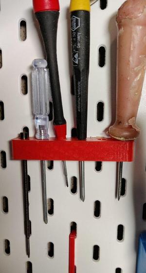 Small Tools Holder for Ikea Skadis