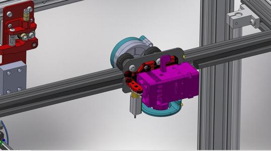 BIQU H2 Fan Duct, Rear Mount