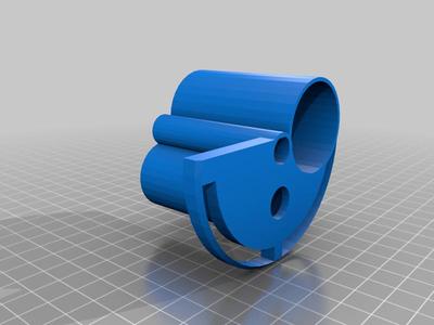 Drain rod camera attachment with torch holder