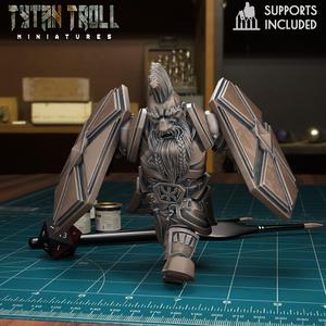 Dwarven Guard 08 [Pre-Supported]