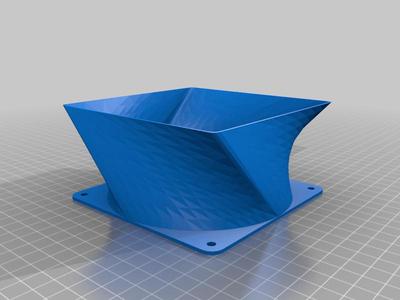 120 mm fan Air Duct