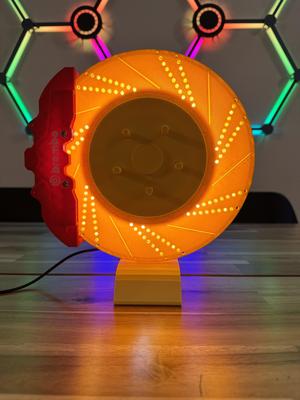 X3D Brake Disc Desktop Lamp