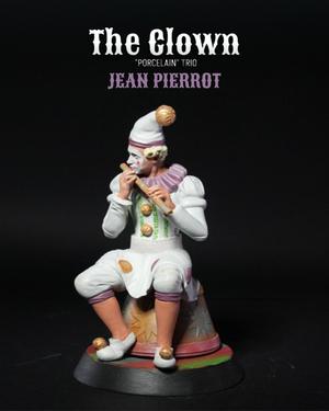 The Clown  Porcelain  Trio (Jean-Pierrot)