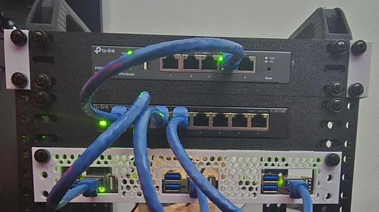 Orange Pi 3 LTS 10" Rack 1U Mount   