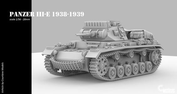 Panzer III E great historical accuracy and optional stowage, 3 different variation in this pack