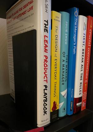 Minimalist Bookend