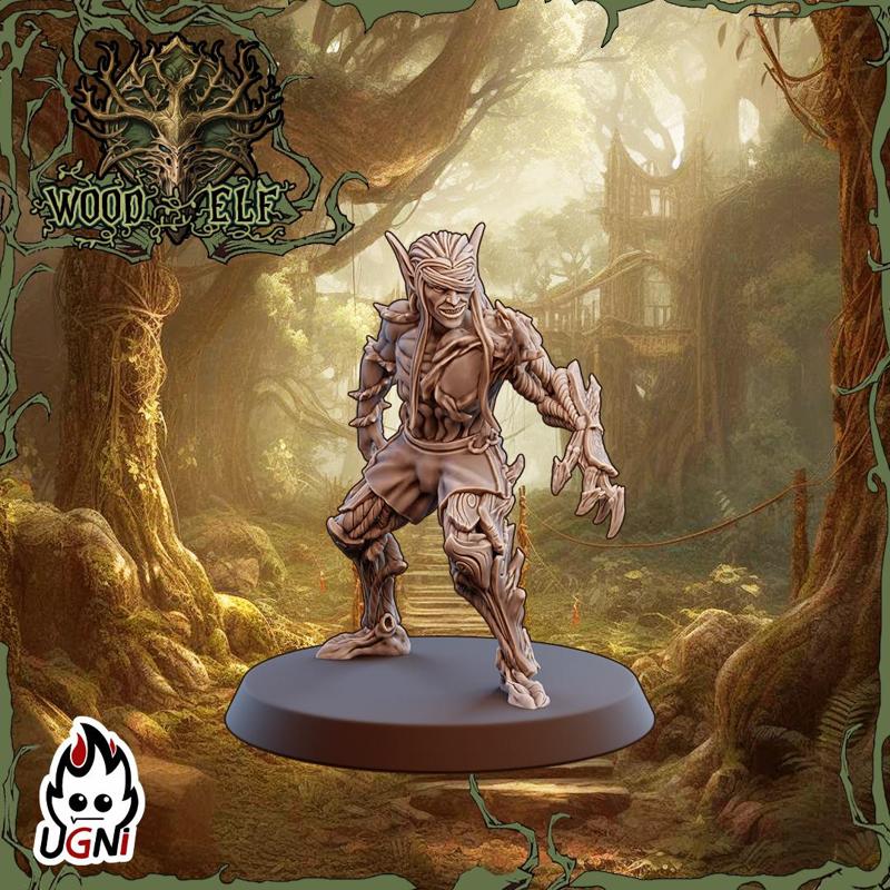 Elf Lineman #04 - Wood Elf - Fantasy Football