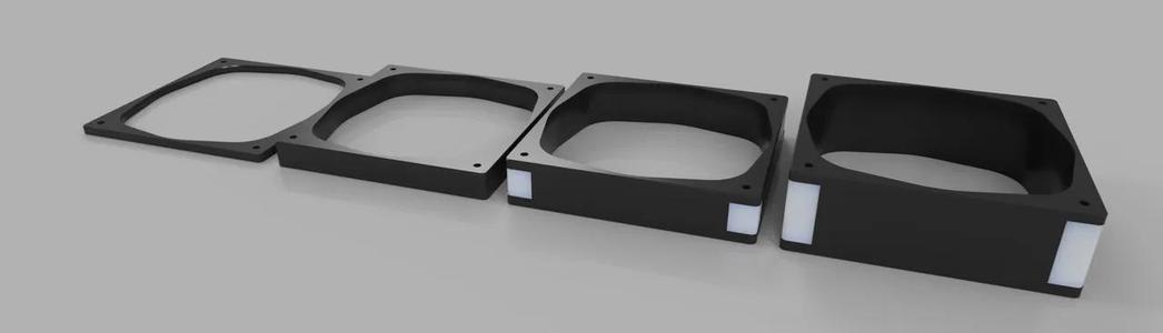 120mm fan spacers   