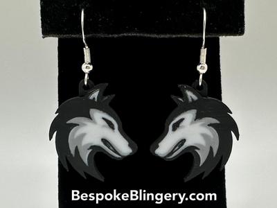 Wolf Earrings