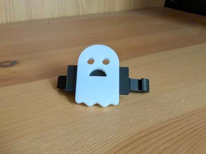 Ghost Hair Clip - Halloween