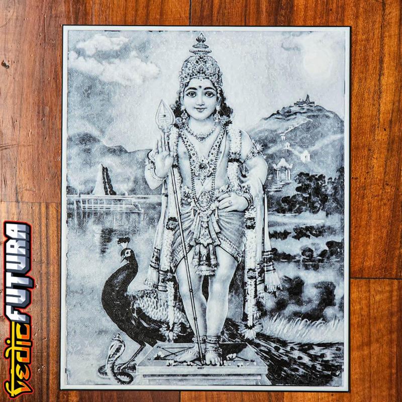 Subramanya, the Radiant [Easy to Print Filament Painting]