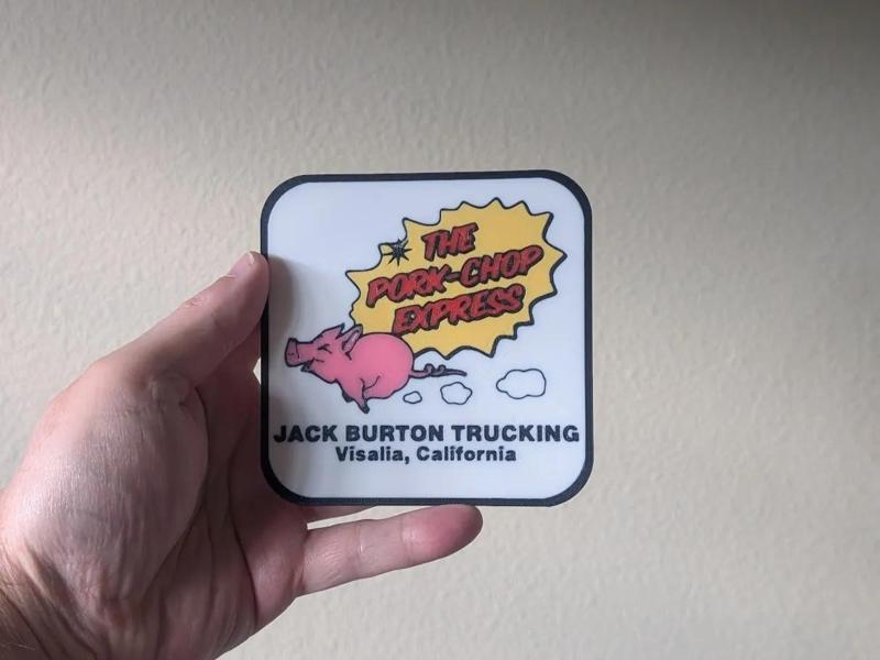 Jack Burton Trucking Coaster   