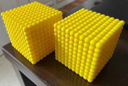 Montessori Golden Beads (infilled)