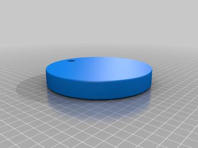 Dog Tag for molds and casts