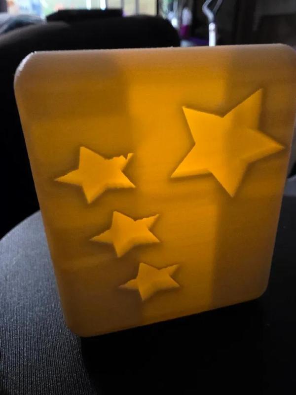 Star night light tealight   