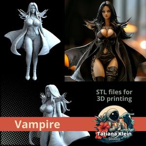 Vampire | STL Figure for 3D Printing