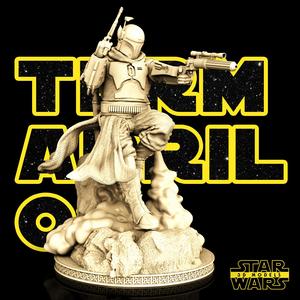 Boba Fett Sculpture - Star Wars 3D Models - Tested and Ready for 3D printing