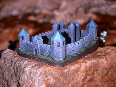 Castle FDM. 3 parts.
