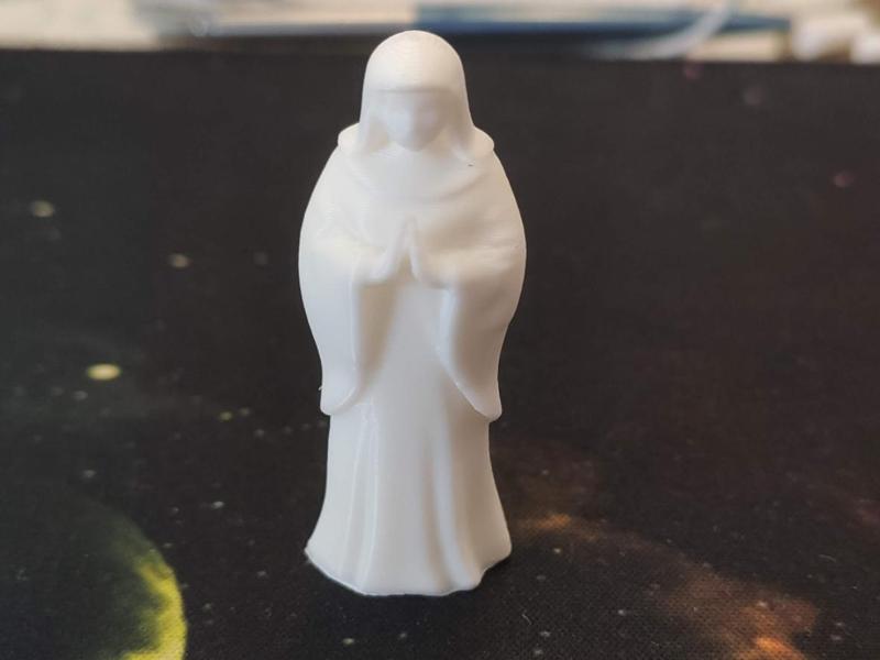 Nun Sculpture