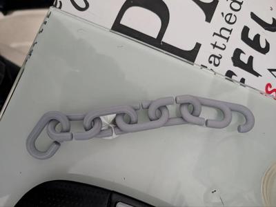 Ring chain with hanging hook   