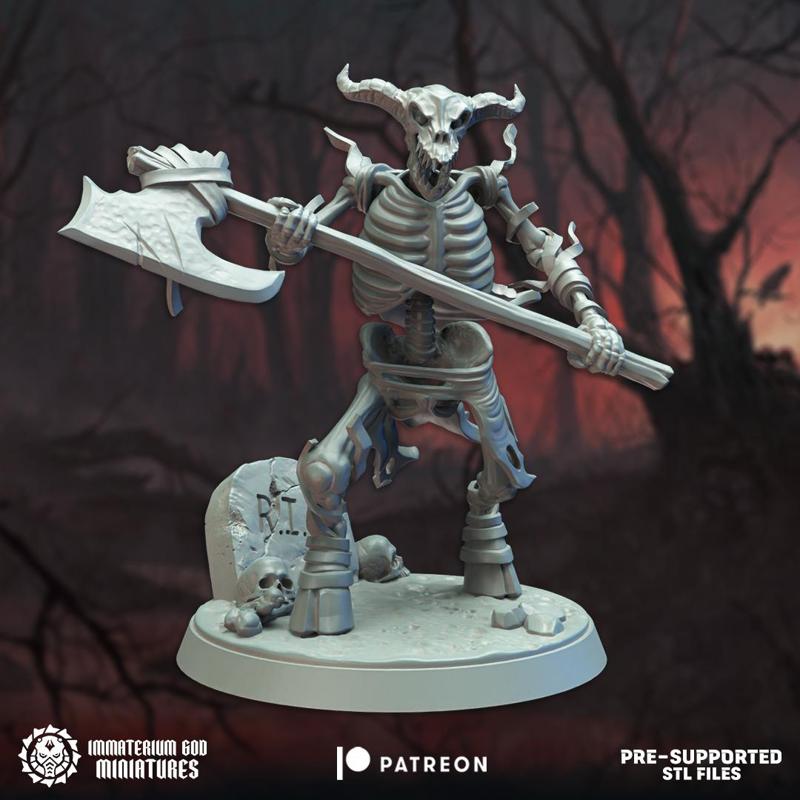 Minotaur skeleton