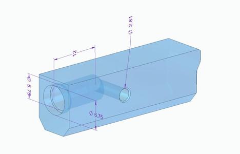 Nerf Gecko Mag Release Slide - BallPoint Fix
