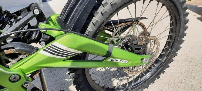 Sur-Ron Light Bee X - Segway X160 - X260 - clip rear brake hose - clip durite de frein arriere