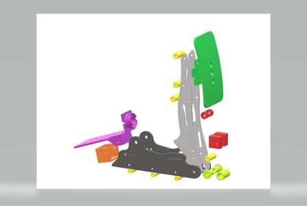 Sim Racing Accelerator Pedal