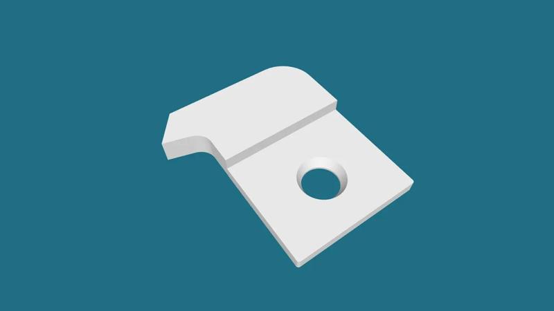 Nikon N6006 / F-601 Film Door Latch Replacement (also fits N5005, N4004 / F-401, F-401X)   