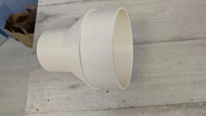 Adaptateur Tuyau VMC 125mm à 80mm   