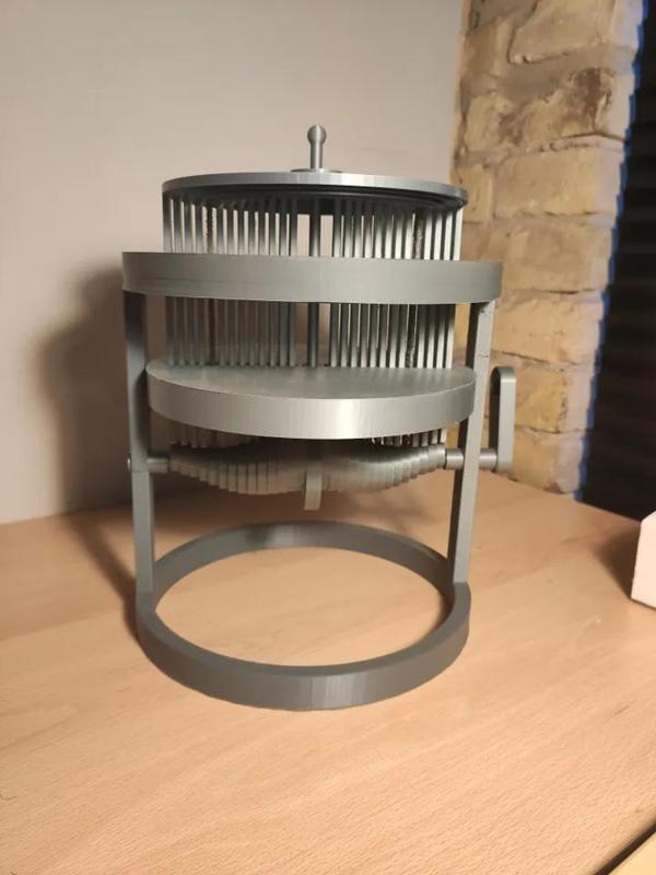 larger water droplet kinetic sculpture   