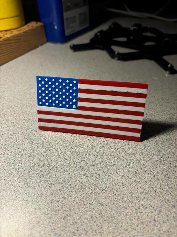 United States Flag - Single Extruder   