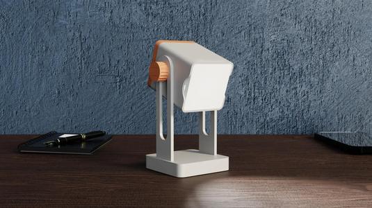 Modular LED desk lamp