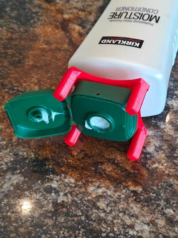 Inverted bottle dispenser stand adapter thingy   