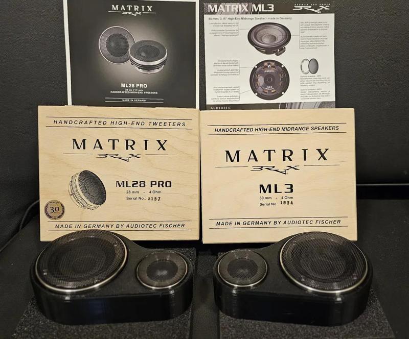 Midrange-Tweeter Support BRAX - Audiotec Fischer   