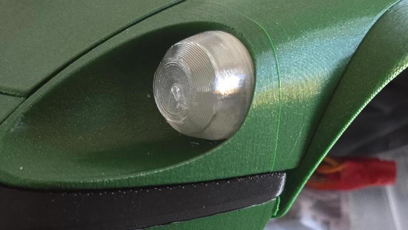 3dset's Sakura - Front lights glass   