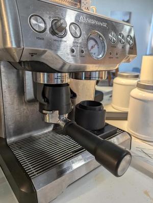 Reinforced 54/53mm Portafilter Funnel – Sage/Breville Barista Espresso   