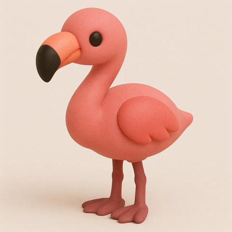 Cute lil' Flamingo   
