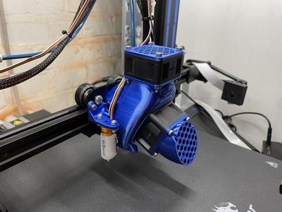 30mm Fan Cover Bent 45 Degree