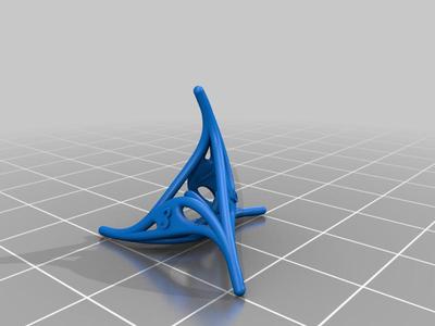 Curlicue 4-sided Dice