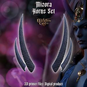 Mizora cosplay horns Baldurs Gate 3   