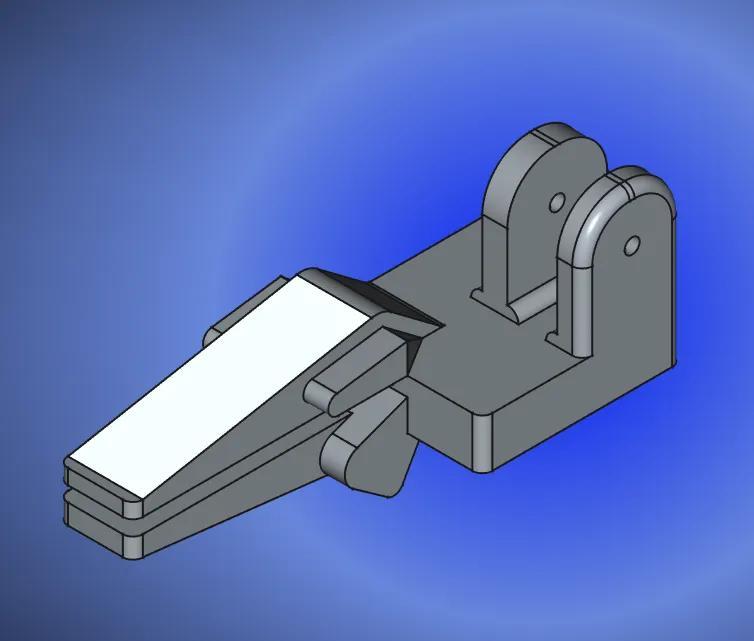 Filament alignment for Ender 3 Pro tracker platform   