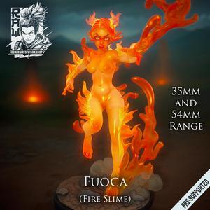 Fuoca - Fire Slime Girl
